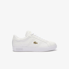 Кеды LACOSTE, размер 8 UK, белый