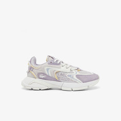 Кроссовки LACOSTE, размер 4 UK, фиолетовый