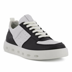 Кеды ECCO STREET 720 W, полнота F, размер 36, черный/белый