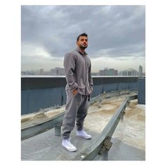 Костюм спортивный SKOS Fashion, размер M, серый