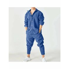 Костюм спортивный SKOS Fashion, размер 3XL, синий
