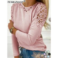 Лонгслив TUSHANGGE, размер 3XL, , розовый