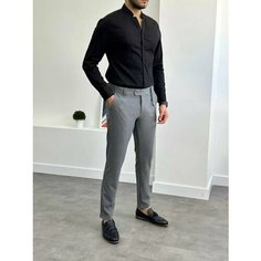 Брюки SKOS Fashion, размер 38, серый