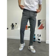 Брюки SKOS Fashion, размер 38, светло-серый