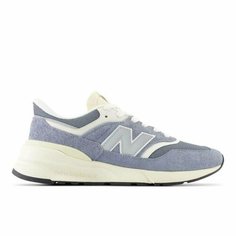 Кроссовки New Balance 997, размер US 4, синий, серый
