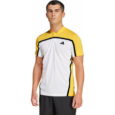 Поло adidas HEAT.RDY Pro FreeLift Henley Polo Shirt, размер L INT, белый