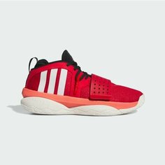 Кроссовки adidas Dame 8 EXTPLY, размер 12, красный