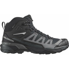 Ботинки Salomon X Ultra 360 Mid, размер 8 UK, черный