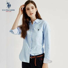 Рубашка U.S. POLO ASSN., размер L, light blue