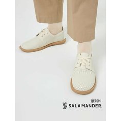 Полуботинки оксфорды Salamander, размер 37, белый