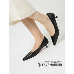Туфли лодочки Salamander, размер 37, черный