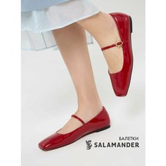 Балетки Salamander, размер 39, красный