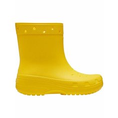 Сапоги Crocs Classic Boot, полнота F (EU)/ на среднюю стопу, размер M6/W8 US, желтый