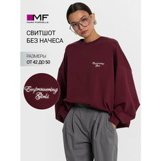 Свитшот MARK FORMELLE для женщин, размер S-M, , винный