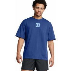 Футболка спортивная Under Armour UA M HW OS SM BOX SS, размер S, cиний