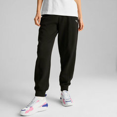 Брюки спортивные PUMA HER High Waist Pants Women, размер S, черный
