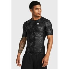 Лонгслив спортивный Under Armour HG IsoChill Prtd SS, размер M, , черный