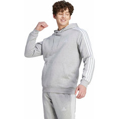 Худи спортивное adidas Essentials Fleece 3-Stripes Hoodie, размер L INT, , серый