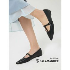 Балетки Salamander, размер 41, черный