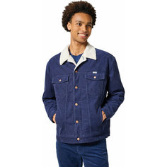 Куртка джинсовая Wrangler Men Sherpa Jacket, размер S, черный