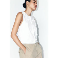 Жилет Befree Mix&Match, размер XL, молочный