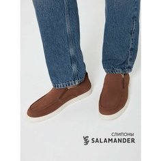 Слипоны Salamander, размер 43, коричневый