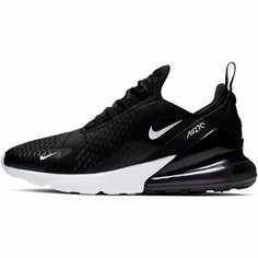 Кроссовки NIKE Air Max 270, полнота F, размер 12 US, черный/белый