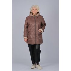 Куртка Karmelstyle 50-60, размер 50, Шоколадный
