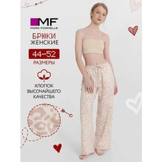 Брюки MARK FORMELLE Одежда для дома, размер 46, бежевый