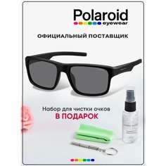 Солнцезащитные очки Polaroid, черный