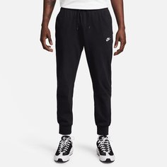 Брюки джоггеры NIKE Club Knit, размер M, черный