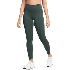 Легинсы NIKE One, размер XS, серо-зеленый