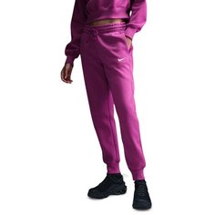 Брюки спортивные NIKE Phoenix Fleece, размер M, фуксия