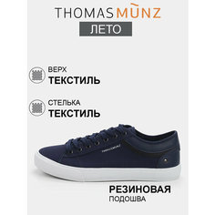 Кеды Thomas Munz Весна-лето 2025, полнота 6, размер 44, синий