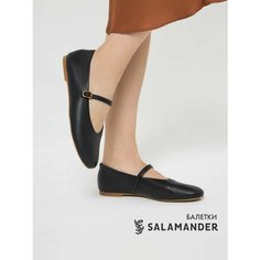 Балетки Salamander, размер 40, черный