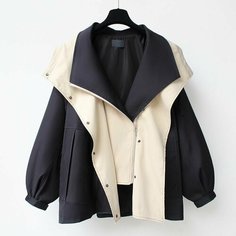 Тренчкот, размер XL, черный Нет бренда