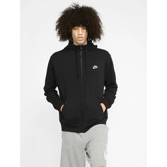 Толстовка спортивная NIKE Club, размер XL, , черный