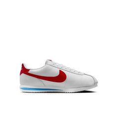 Кроссовки NIKE Cortez, размер 11 US, белый/красный