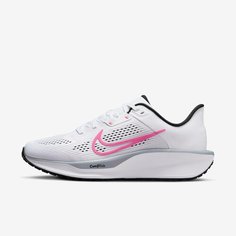 Кроссовки NIKE Quest 6, размер 8 US, белый/розовый