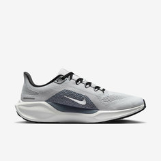 Кроссовки NIKE Air Zoom Pegasus 41, размер 9.5 US, серебристый