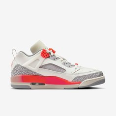 Кроссовки Jordan Spizike Low PSG, размер 12 US, белый/серый/красный