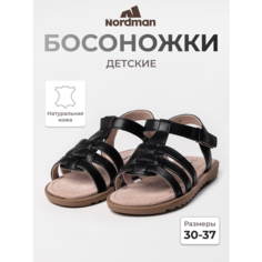 Босоножки Nordman, размер 37, черные