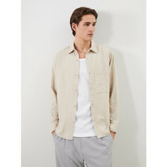 Рубашка LC Waikiki, размер XL, beige