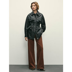 Джинсы широкие Zarina wide leg, размер S (RU 44)/170, оранжевый