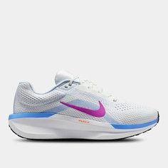 Кроссовки NIKE Winflo, размер 6.5 US, белый/голубой