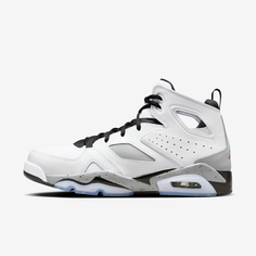 Кроссовки Jordan Flight Club 91, размер 11 US, белый/серый/черный