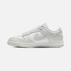 Кеды NIKE Dunk Low Retro, размер 6 US, белый/серый
