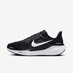 Кроссовки NIKE Air Zoom Pegasus 41, размер 6.5 US, черный/белый