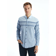 Рубашка LC Waikiki, размер M, blue striped