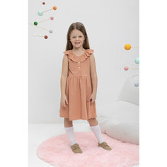 Платье crockid КР 5879/пробковое дерево к485, размер 64/122, коричневый